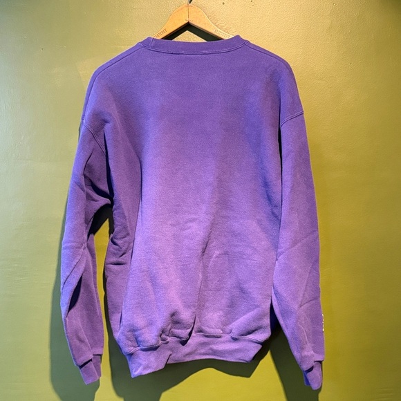 Grateful Dead Mercer College Purple Crewneck Sweatshirt - Picture 6 of 6